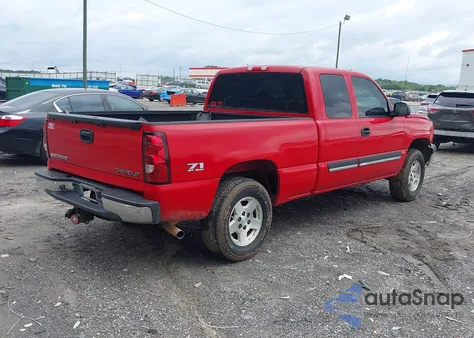 2005 Chevrolet Silverado 1500 Z71 из США, поврежденный, VIN 1GCEK19B25E216128